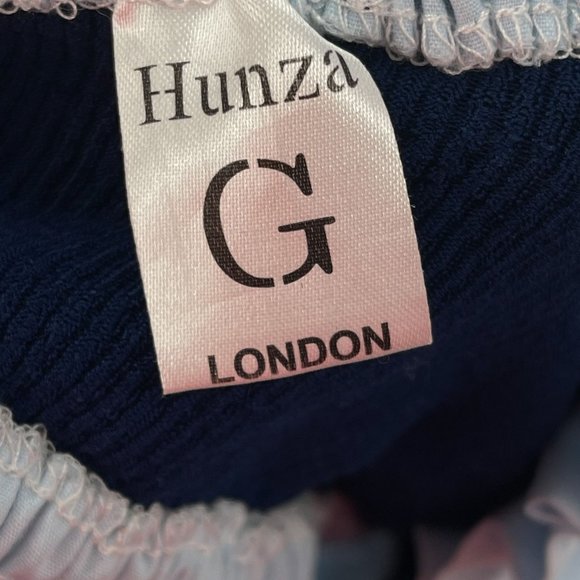 Hunza G x Pandora Sykes Tracey Frill Ruffle Bikini Bathing Suit - Picture 14 of 14